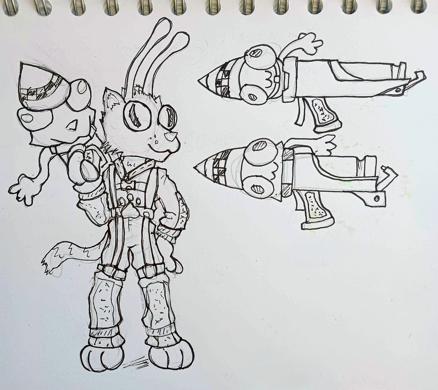 Gremlin Launcher Sketches