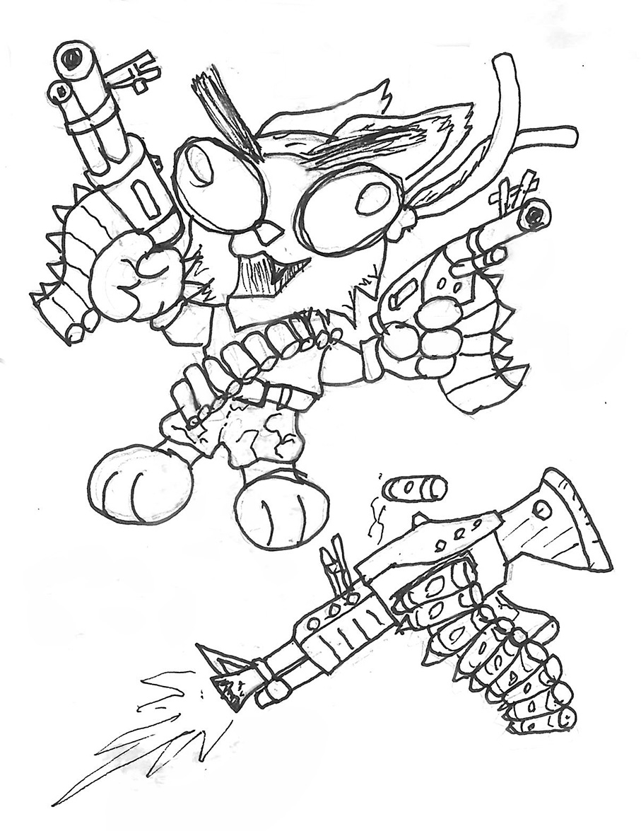 Concept Sketch of the Ramblin